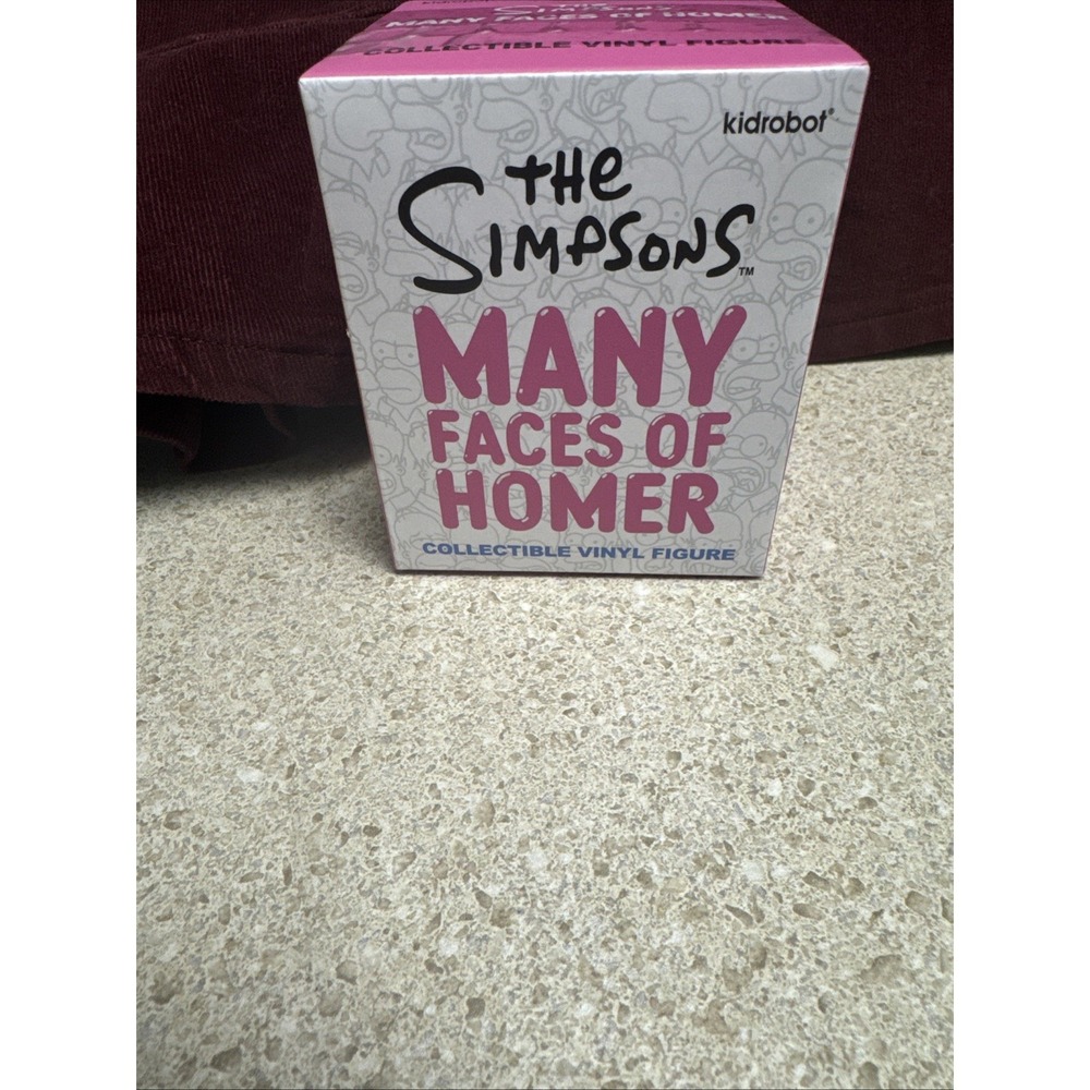 KIDROBOT THE SIMPSONS MANY FACES OF HOMER VINYL FIGURE SEALED BLIND BOX